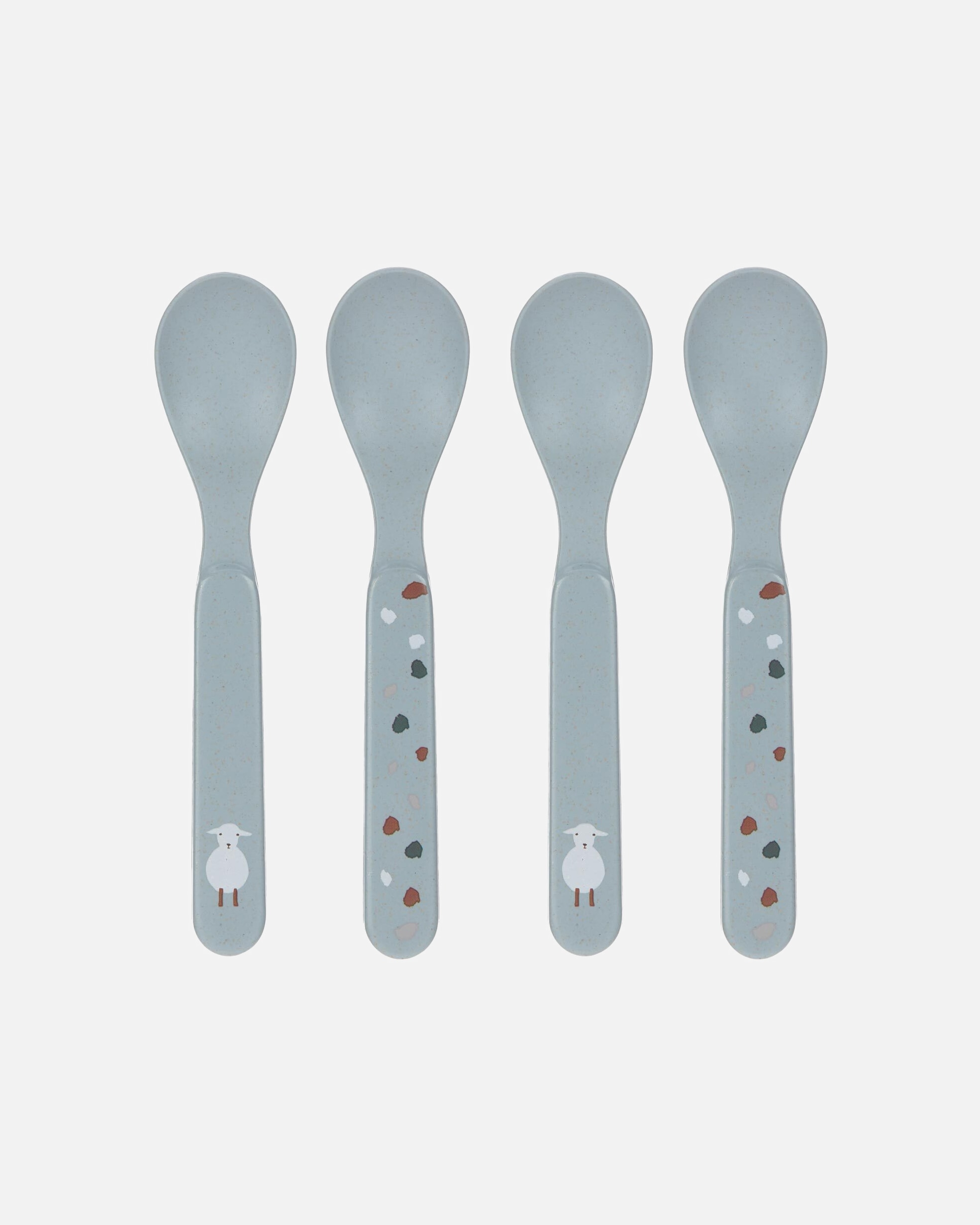 LÄSSIG cutlery set children's spoons set of 4