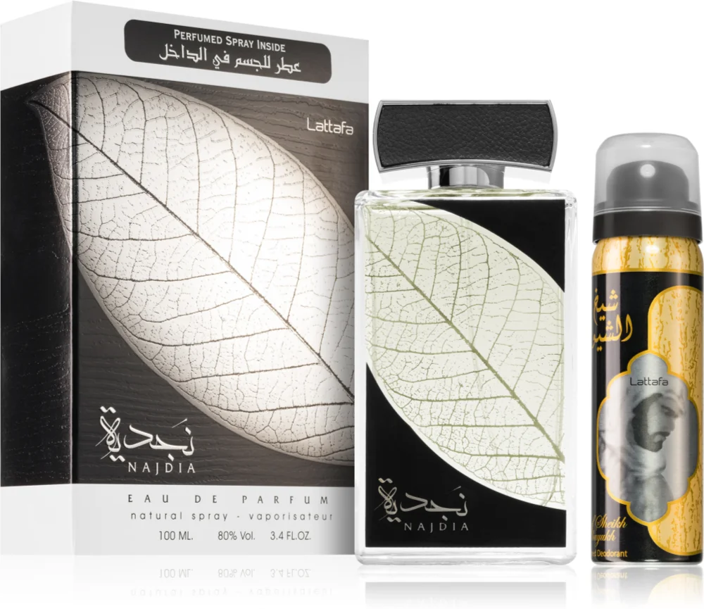 Lattafa Najdia gift set for men