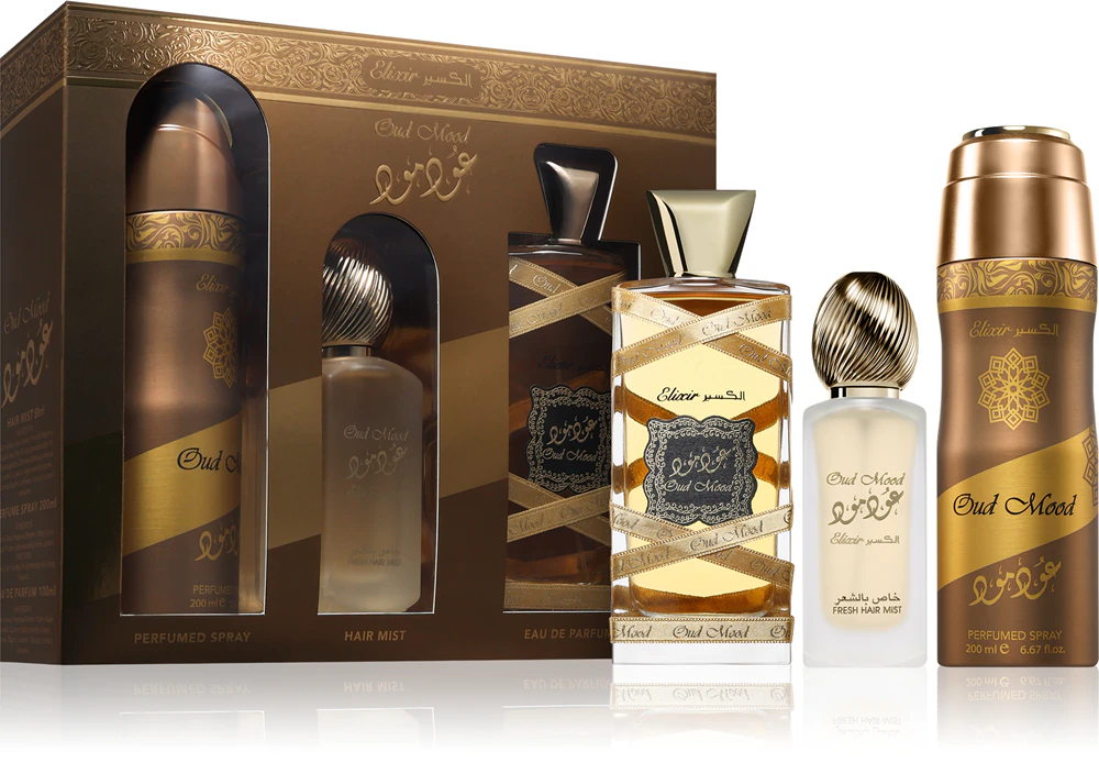 Lattafa Oud Mood Elixir Gift Set Unisex