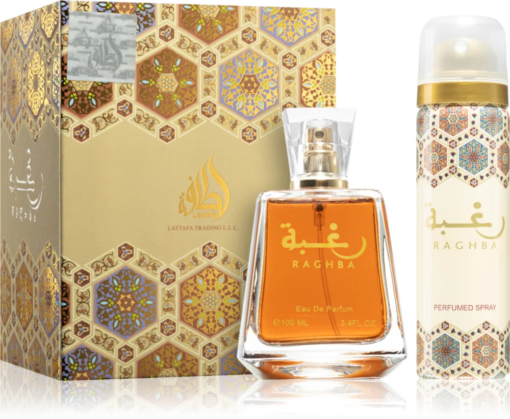 Lattafa Raghba Gift Set Unisex