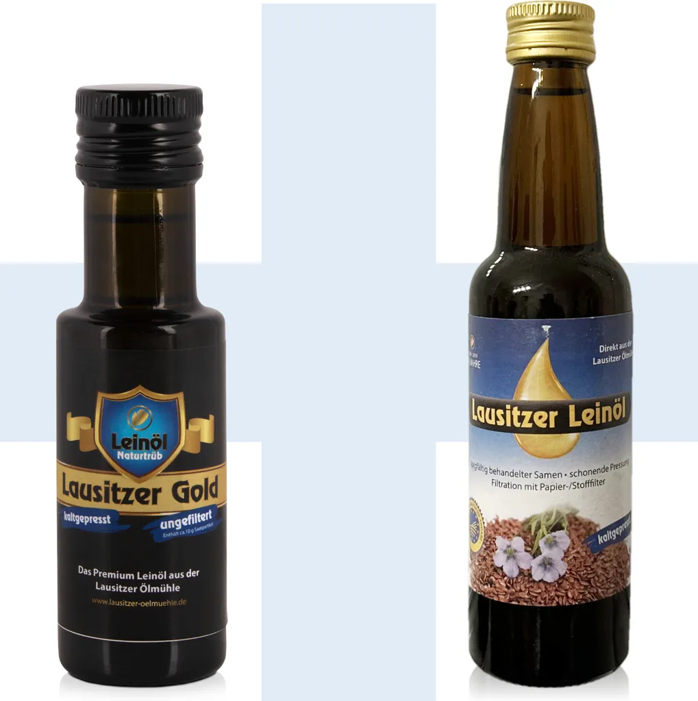 Lausitzer Gold (105ml) + Lausitzer Leinöl (100ml) - Probierset