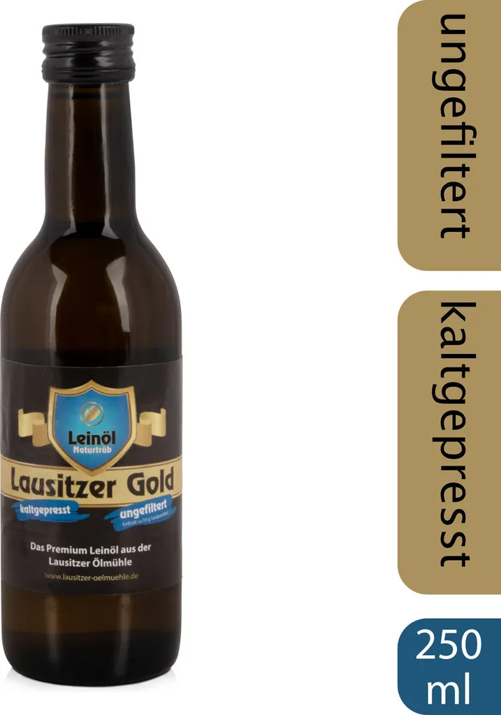 Lausitzer Gold - das beste Leinöl, dass wir bei LinoPura haben!, 250ml