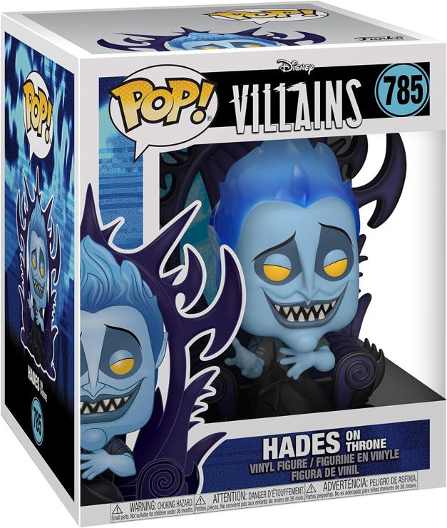 Funko POP! Deluxe: Villains - Hades On Throne - Disney Villains - Vinyl Collectible Figure - Gift Idea - Official Merchandise - Toy for Children and Adults - Movies Fans