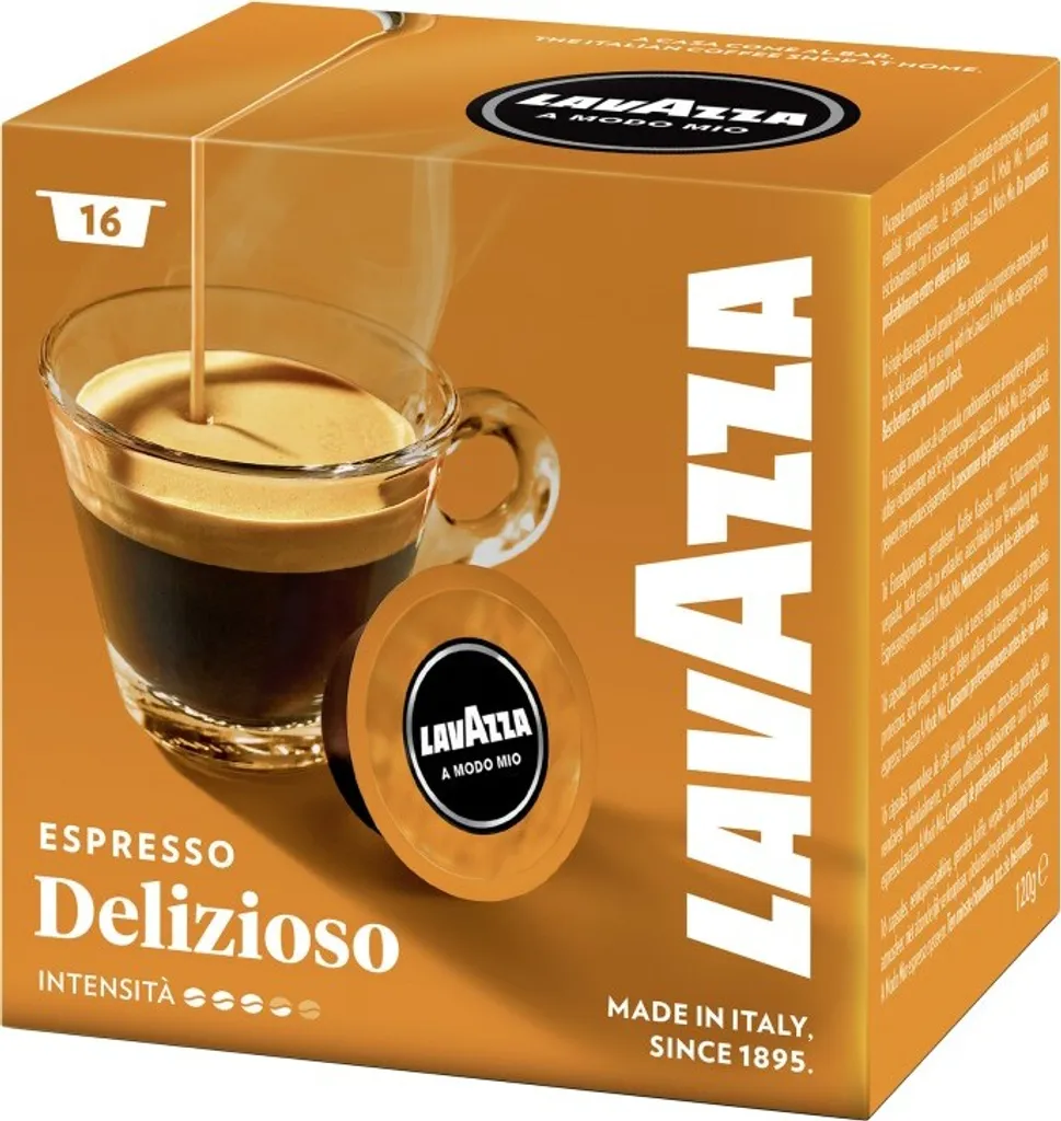 Lavazza A Modo Mio Espresso Delizioso | 16 coffee capsules