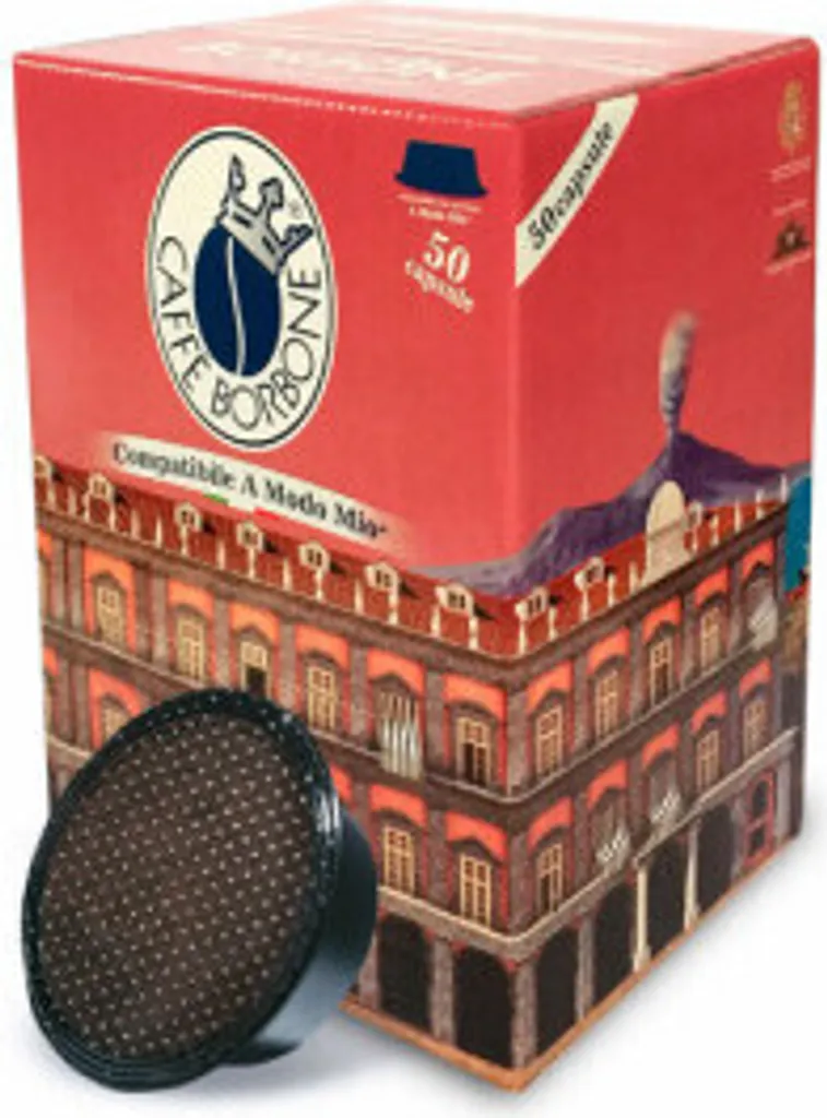 Lavazza A Modo Mio Suprema coffee machine capsules 50 pcs. - Caffe Borbone