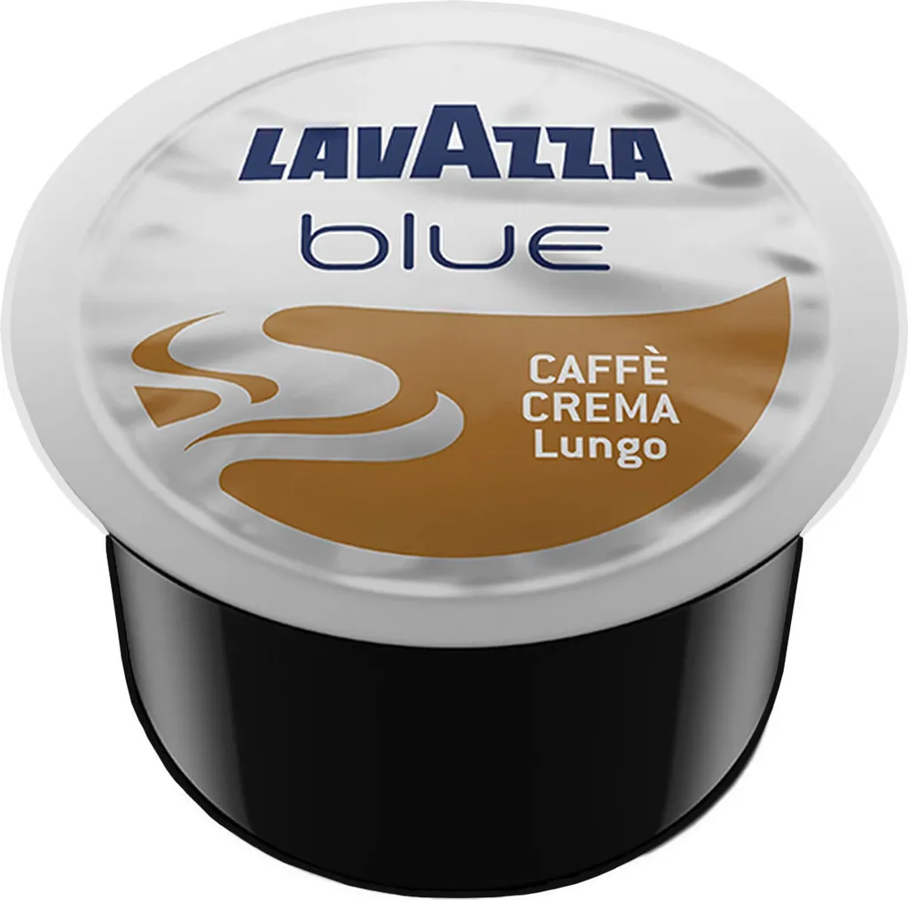 Lavazza Blue Caffe Crema Lungo Capsule No. 510 - 100 coffee capsules for capsule machine