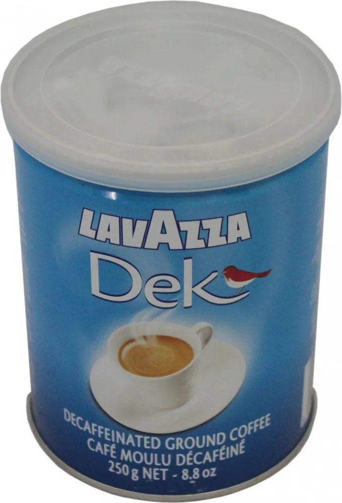 LAVAZZA Caffé Decaffeinato coffee, ground Arabica and Robusta beans, mild, 250 g