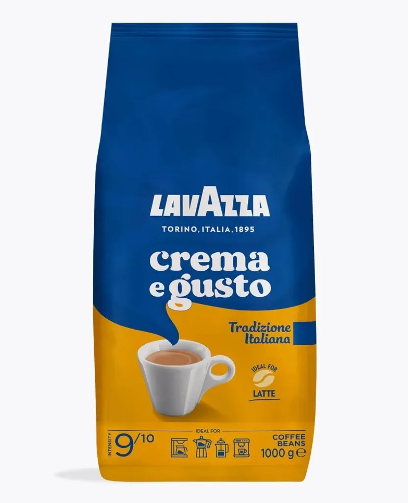 LAVAZZA Crema E Gusto Tradizione Italiana coffee beans Arabica and Robusta beans strong 1000.0 g