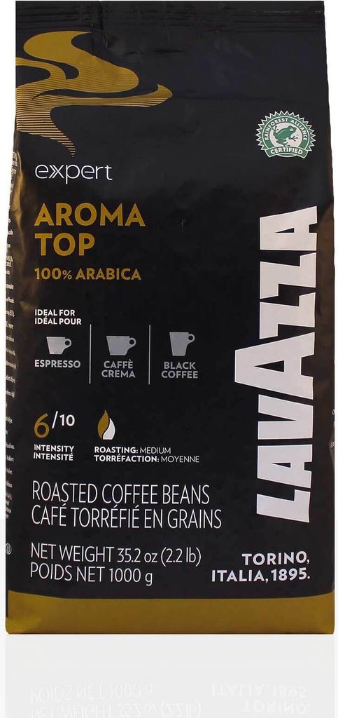Lavazza Expert Aroma Top - 6 x 1kg coffee beans, 100% Arabica