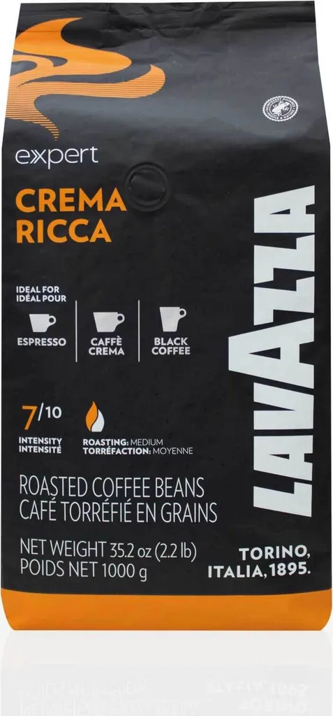 Lavazza coffee CREMA RICCA 3003 whole bean 1kg