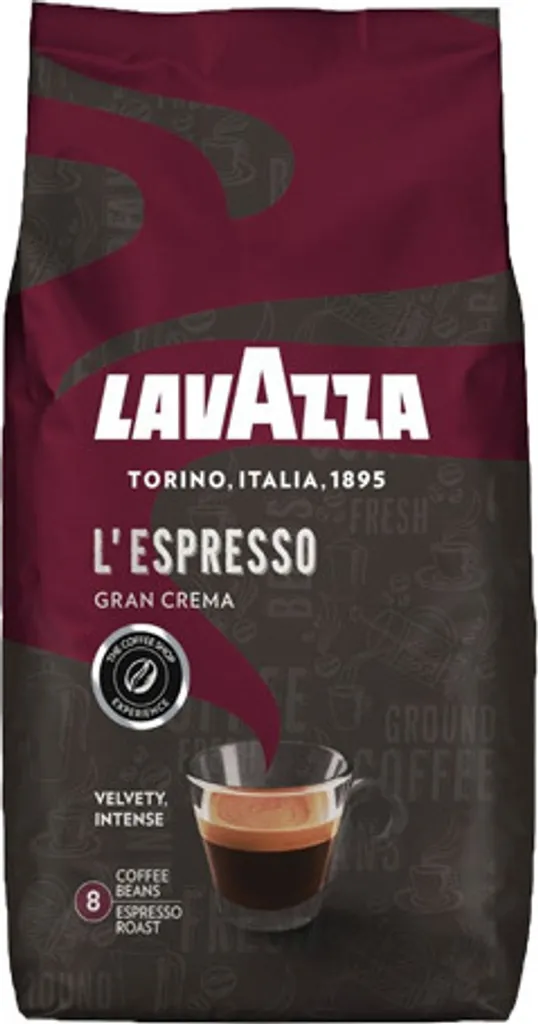 Lavazza - Lavazza Espresso Coffee Beans Barista Gran Crema | 1000g | 6 pieces