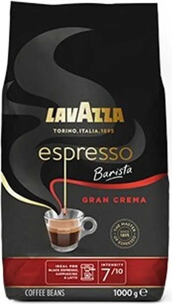 Lavazza LEspresso Barista Gran Crema, 1 kg, Espresso, Medium Roast, Bag