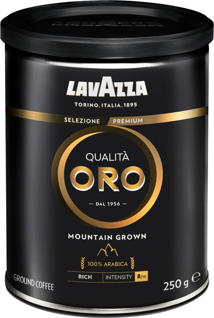 Lavazza Oro Mountain ground Arabica coffee can 250g