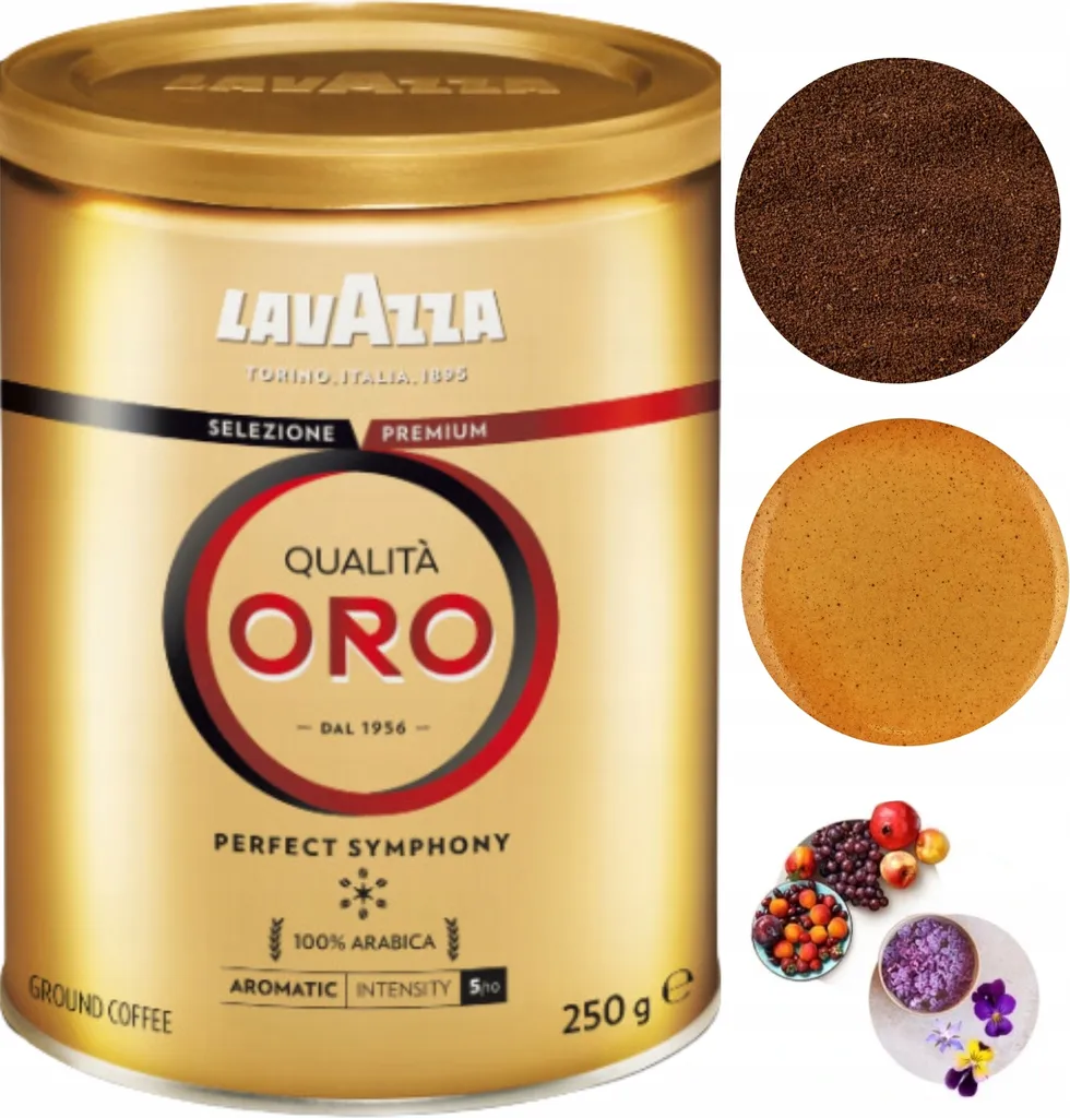 LAVAZZA Qualita Oro coffee, ground Arabica beans 250.0 g