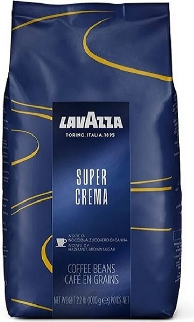 Lavazza Super Crema coffee beans, 1kg