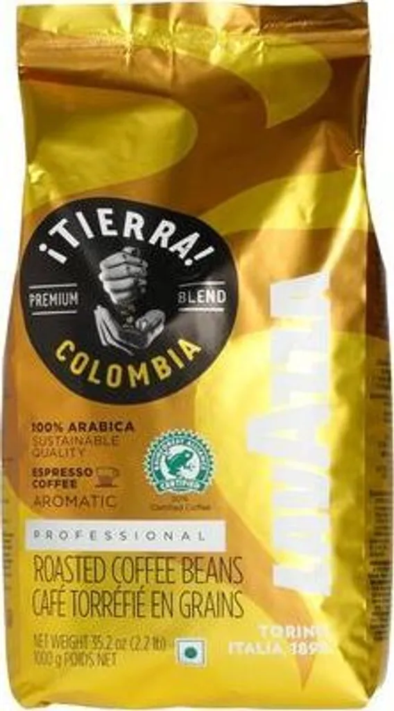 Lavazza Tierra Columbia 1 kg coffee beans