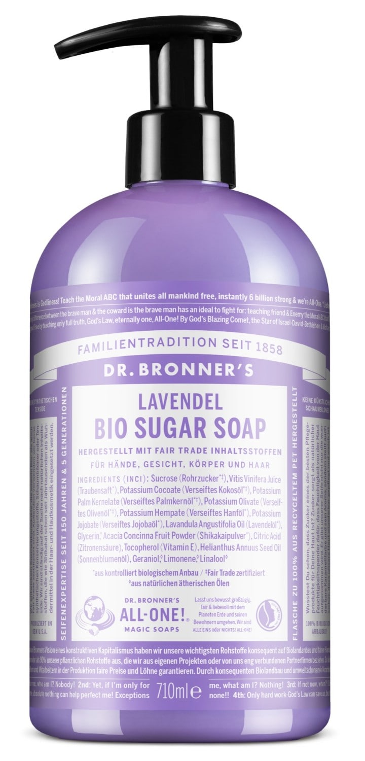 Dr.Bronner\'s Lavendel Bio Sugar Soap