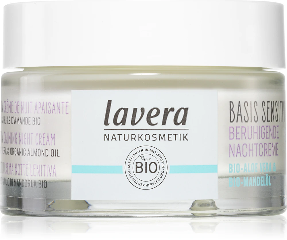 Lavera Basis Sensitive Soothing Night Cream Not scented