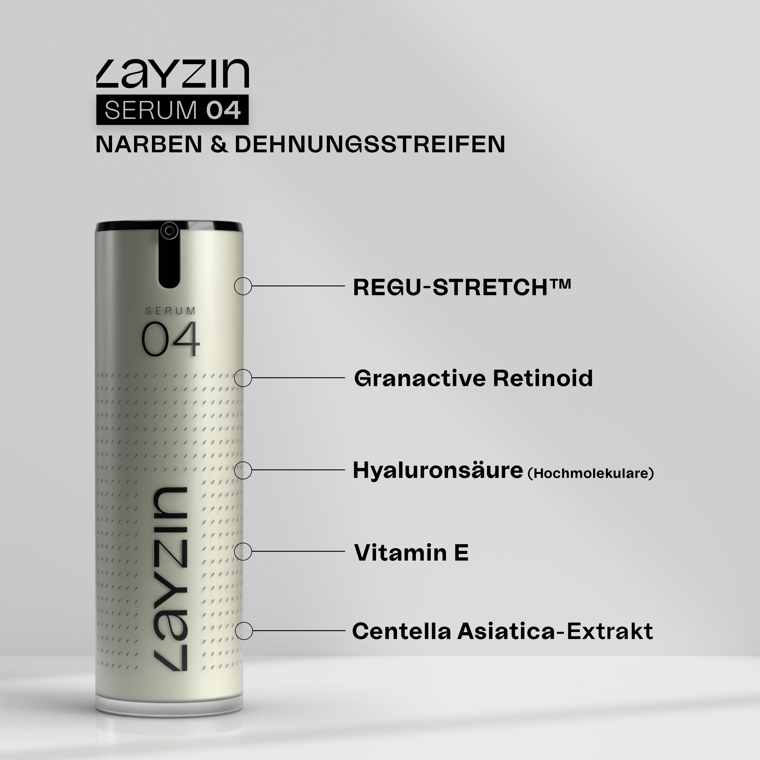 LAYZIN Hautreparatur-Peeling + SERUM 04