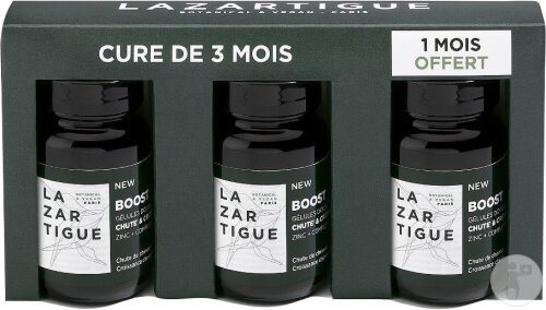 Lazartigue Boost 3-month treatment 90 capsules