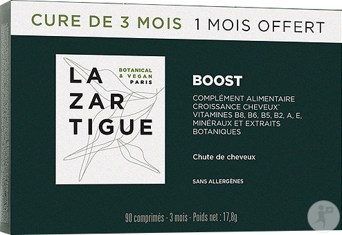 Lazartigue Boost Hair Loss Treatment 90 tablets