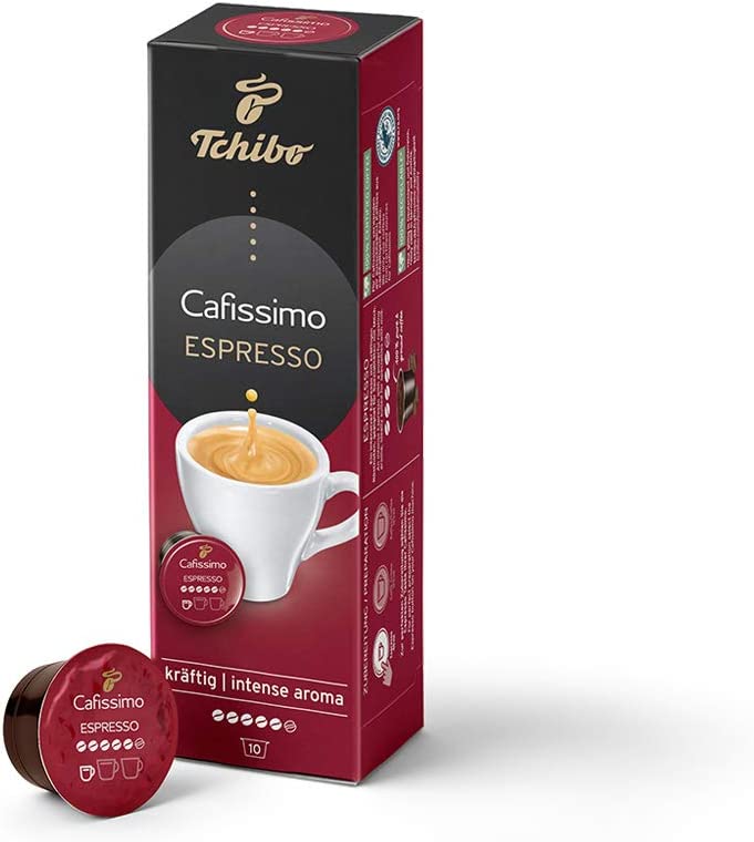 Tchibo Cafissimo Espresso powerful capsules.