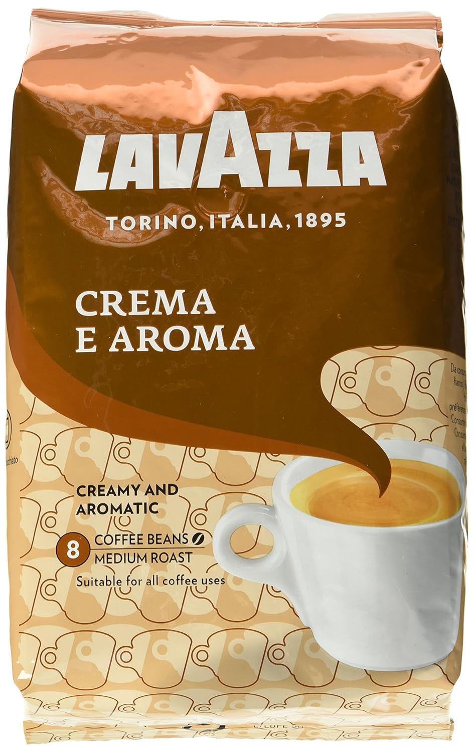 Lavazza - cream e aroma - 1 kg (Case of 6)