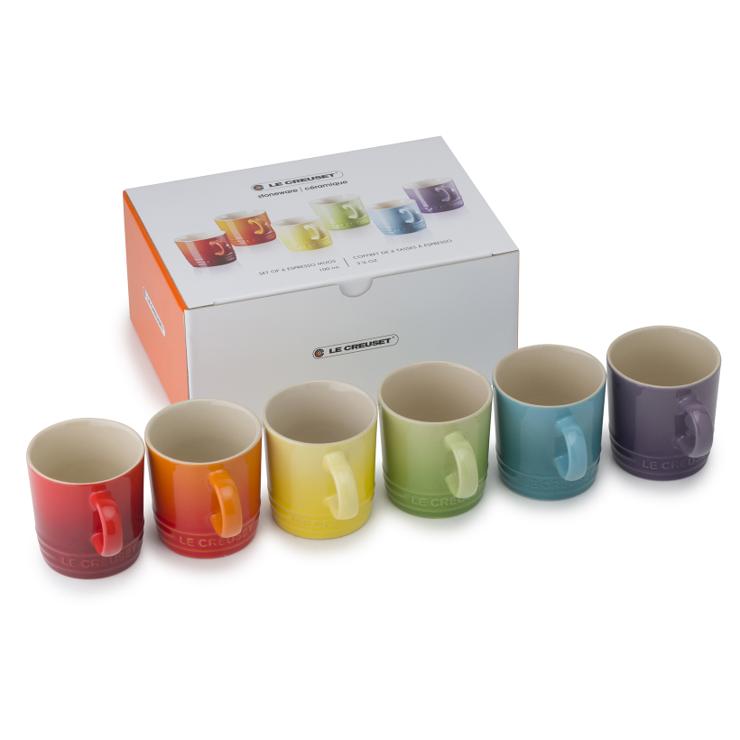 Le Creuset Gift Espresso Cup 10Cl 6-Pack
