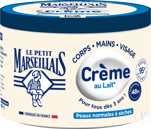 Le Petit Marseillais Multi-Usage Moisturizing Cream Milk Jar 360ml