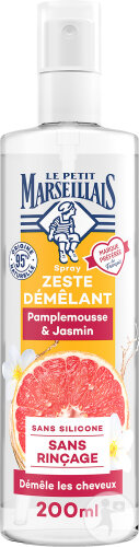 Le Petit Marseillais Spray Zeste Detangling Grapefruit And Jasmine 200ml