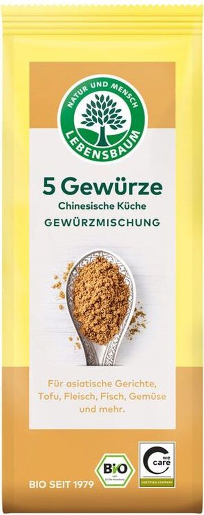 Lebensbaum 5 Spices Chinese Cuisine -- 40g x 6 - 6-pack VPE