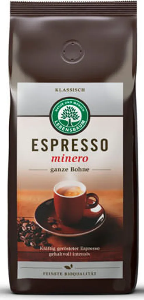 Lebensbaum Espresso Minero, beans, 1 pack (1 x 1 kg)