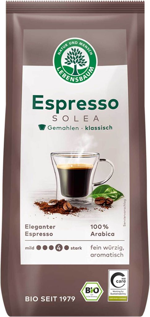 Lebensbaum Espresso Solea ground classic -- 250g