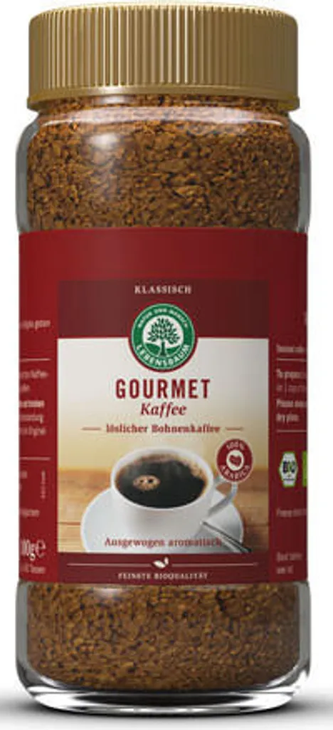 Lebensbaum Gourmet Instant Coffee, 100g