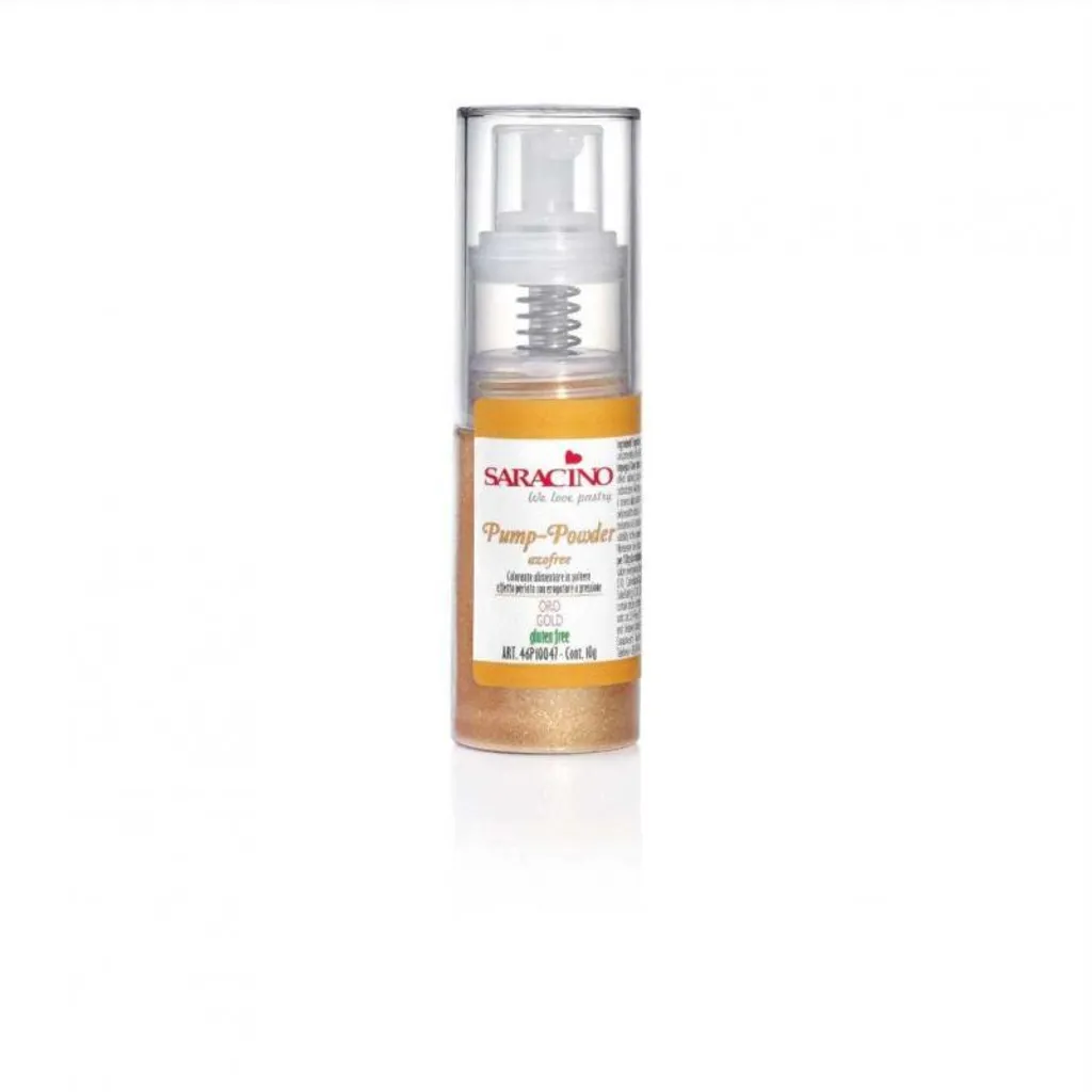 Food coloring gold spray powder 10g - Saracino