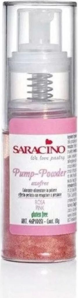 Food coloring spray pink pink spray powder 10g - Saracino