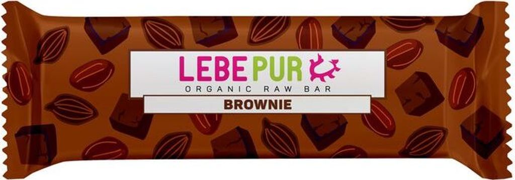 Lebepur Brownie Rohkostriegel -- 50g