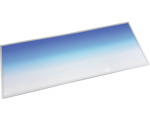 LED back wall Daytime backlight POOL 150X50 illuminated aquarium back wall, backlight, aluminum, lamp LED 58 W 1498 x 497 x 22 mm