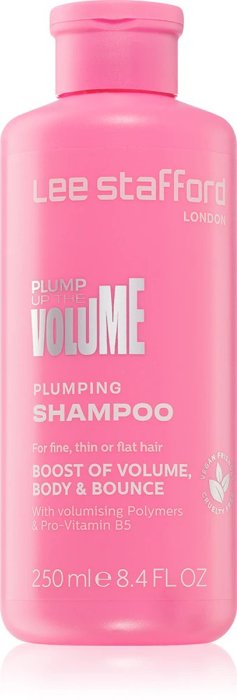 Lee Stafford Plump Up The Volume Volume Shampoo for soft and tired hair