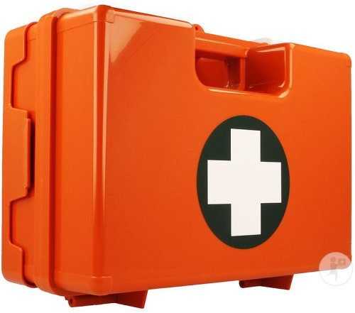 Empty first aid kit orange 28x20x11.5cm piece 1
