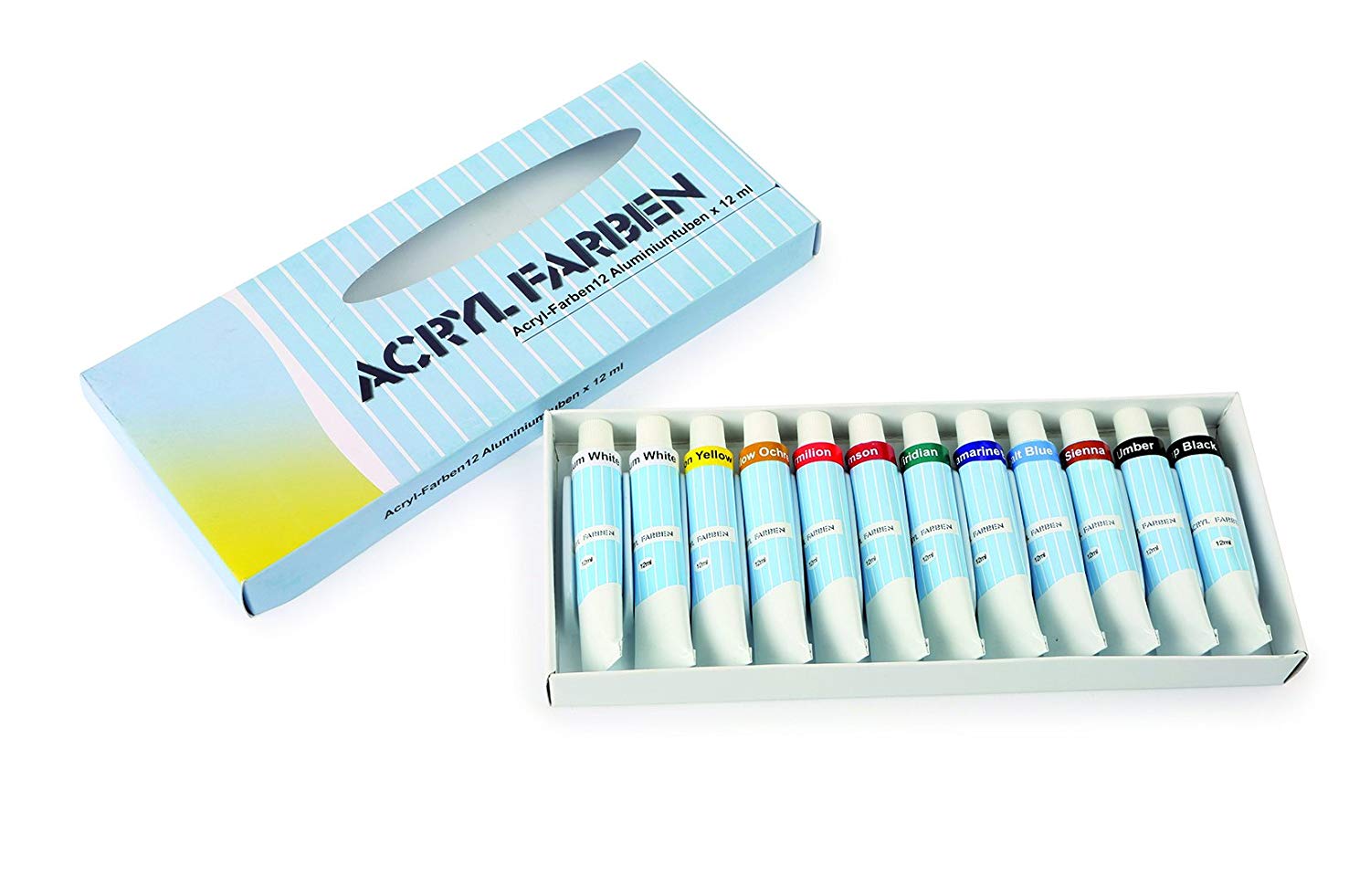 Small Foot by Legler Legler Acrylic Colours (Pack Of 12)