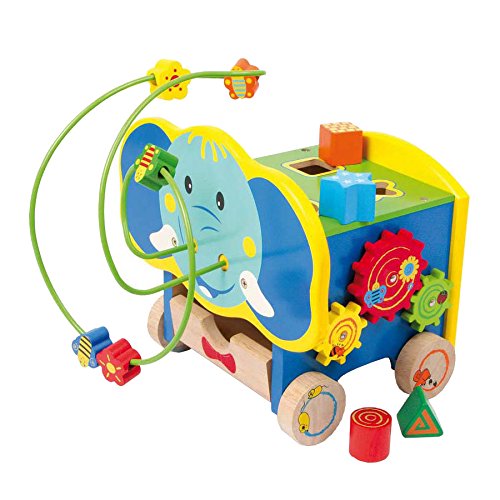 Legler Activity Cube Elephant Preschool Learning Toys