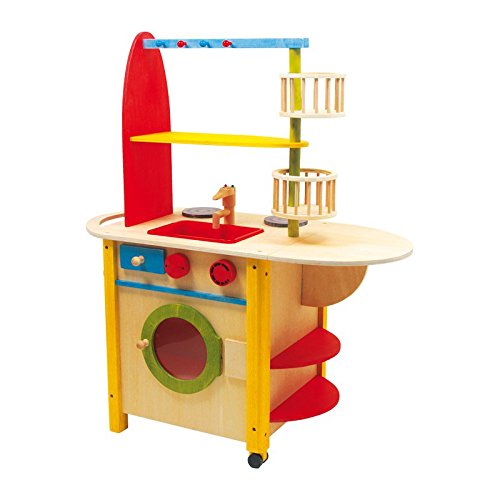 Small Foot by Legler Legler All In One Deluxe Kitchen And Food Toy