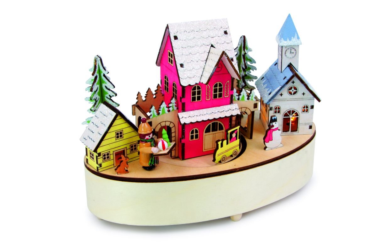 Small Foot by Legler Legler Music Box/Christmas Light, Multicolored, Ns