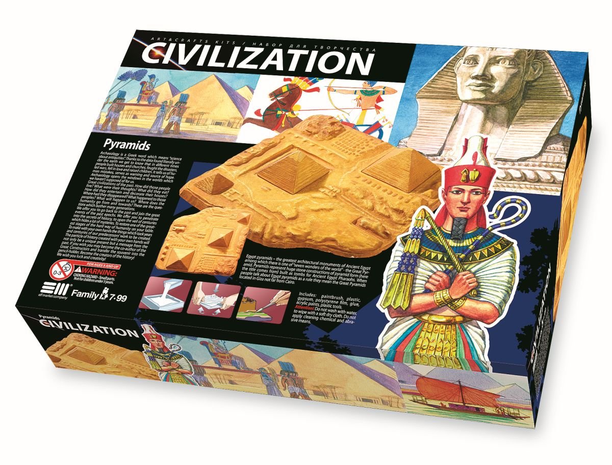 Legler "Pyramids" Construction Childrens Craft Kit