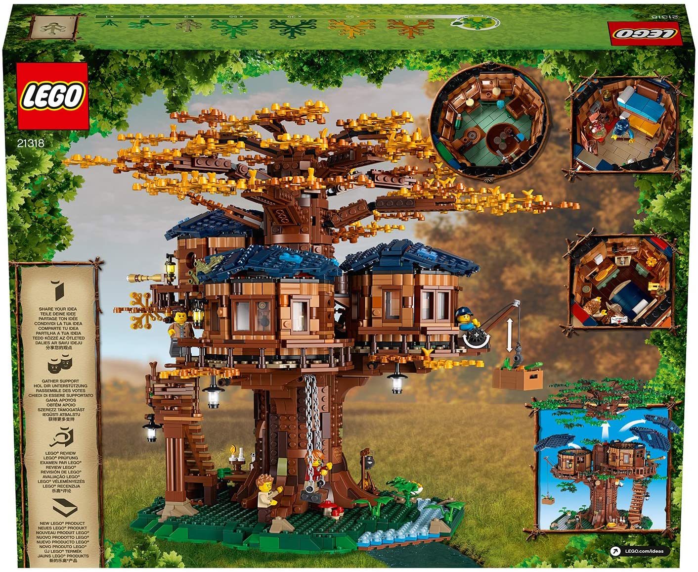 Lego Ideas Tree House Construction Toy