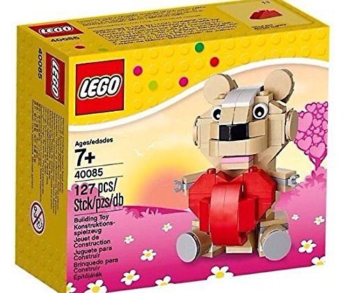 Lego Valentines Day Seasonal Set Boxed Teddy Bear With Heart