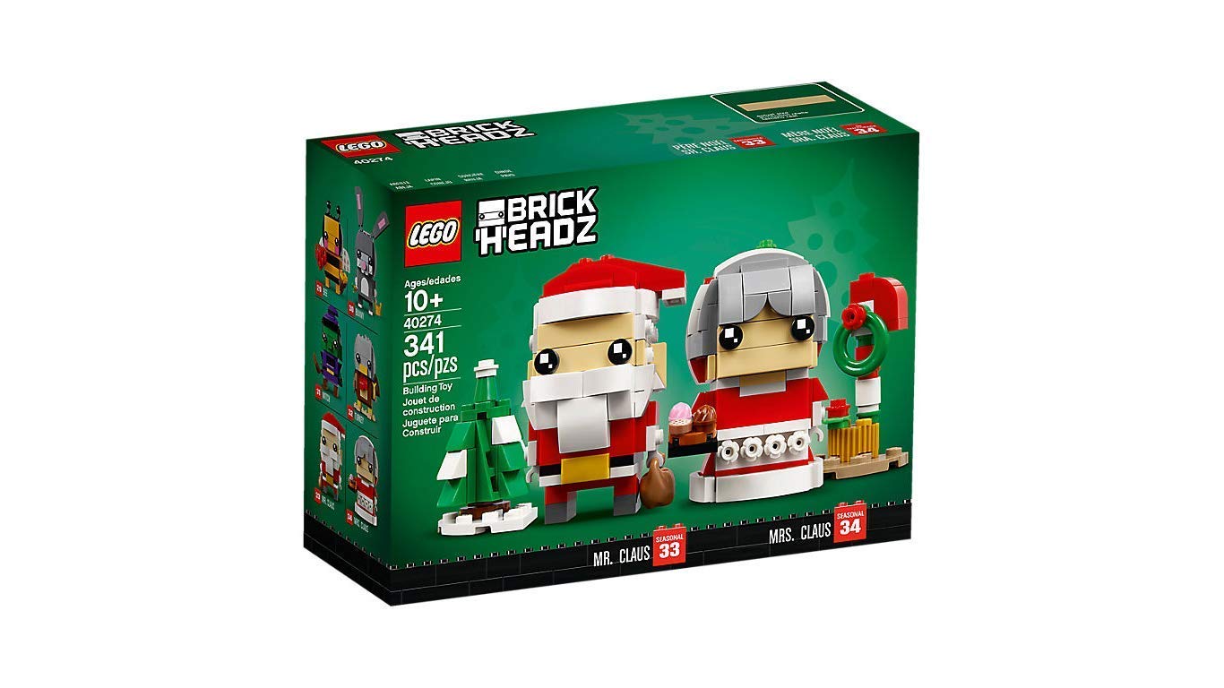 Lego 40274 - Mr And Mrs Santa Brickheadz