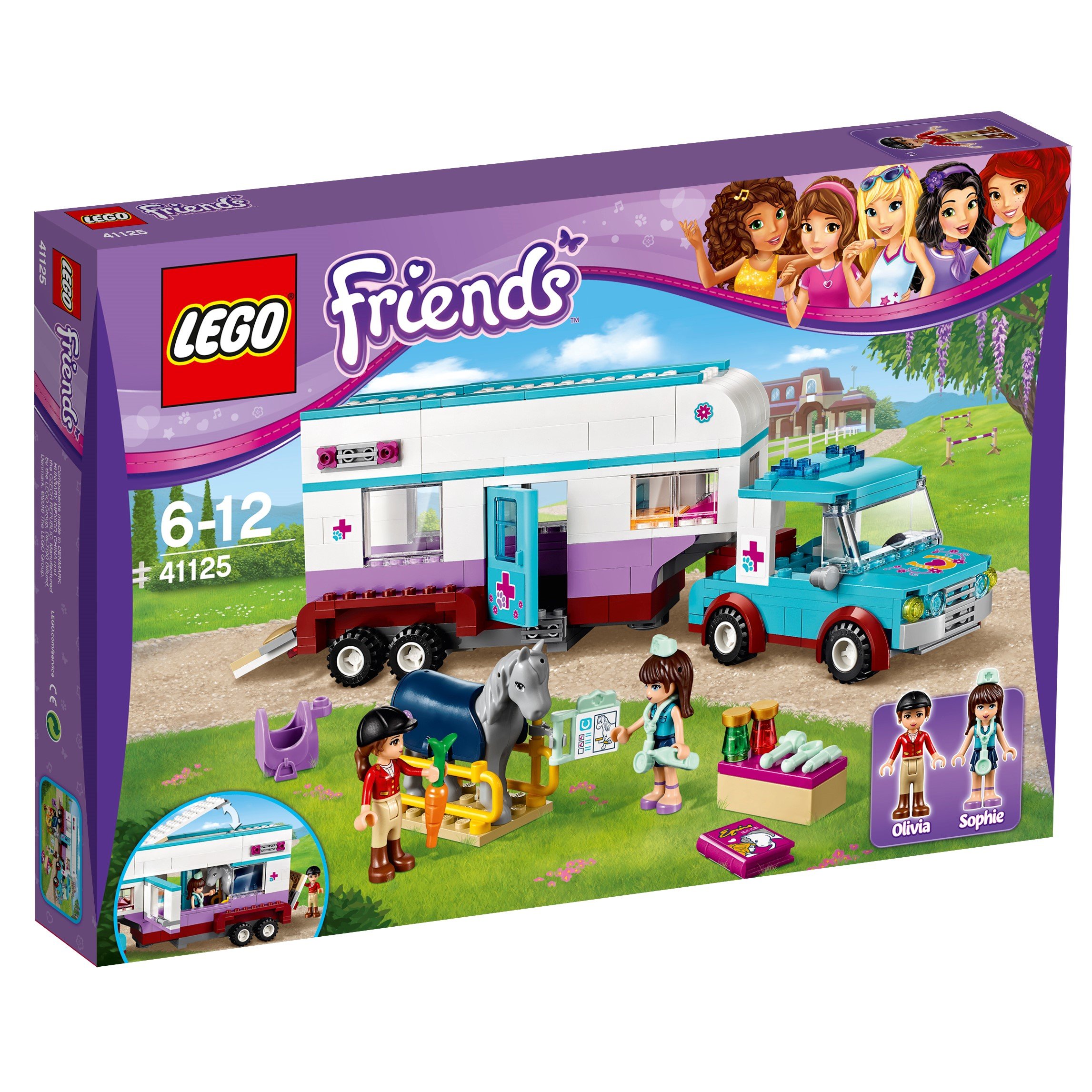 Lego Friends Horse Pendant And Animal Health Toys For Boys And Girls