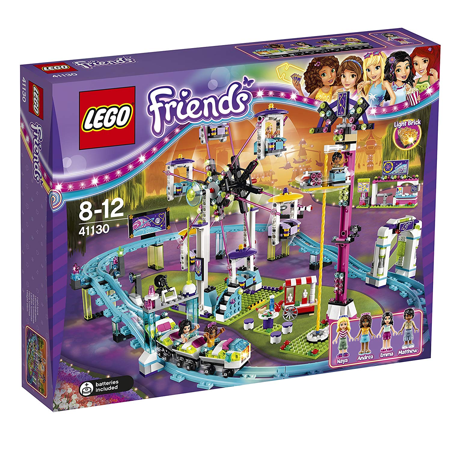 Lego Friends Large Amusement Park Toy For Boys And Girls
